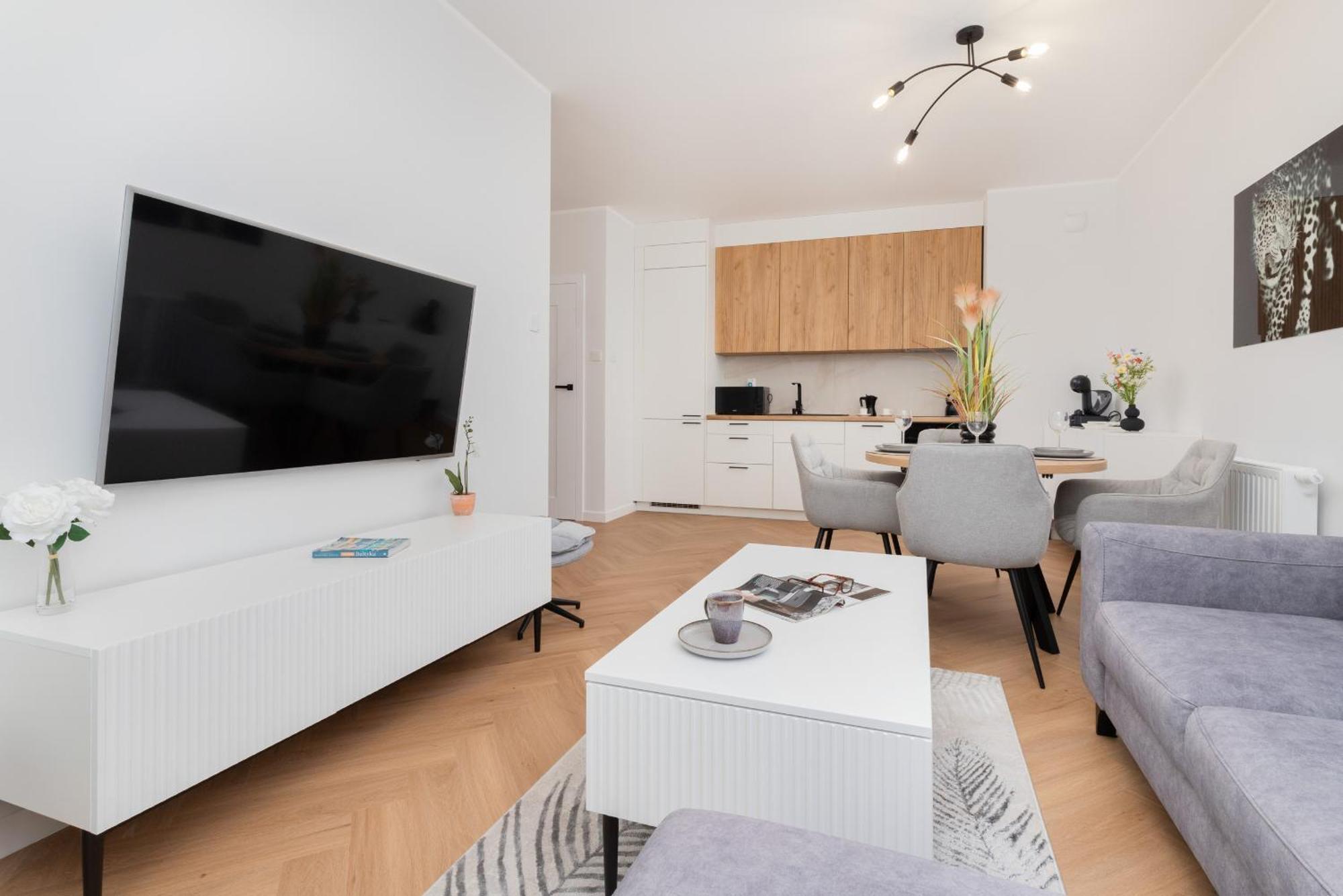 Nowa Letnica Comfortable Apartments With Balcony & Parking Gdansk By Noclegi Renters Exterior photo