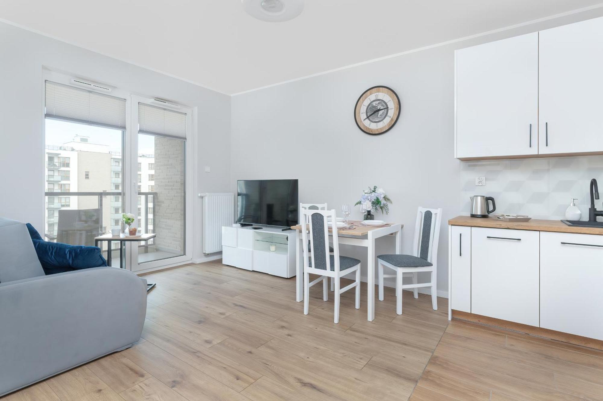 Nowa Letnica Comfortable Apartments With Balcony & Parking Gdansk By Noclegi Renters Exterior photo