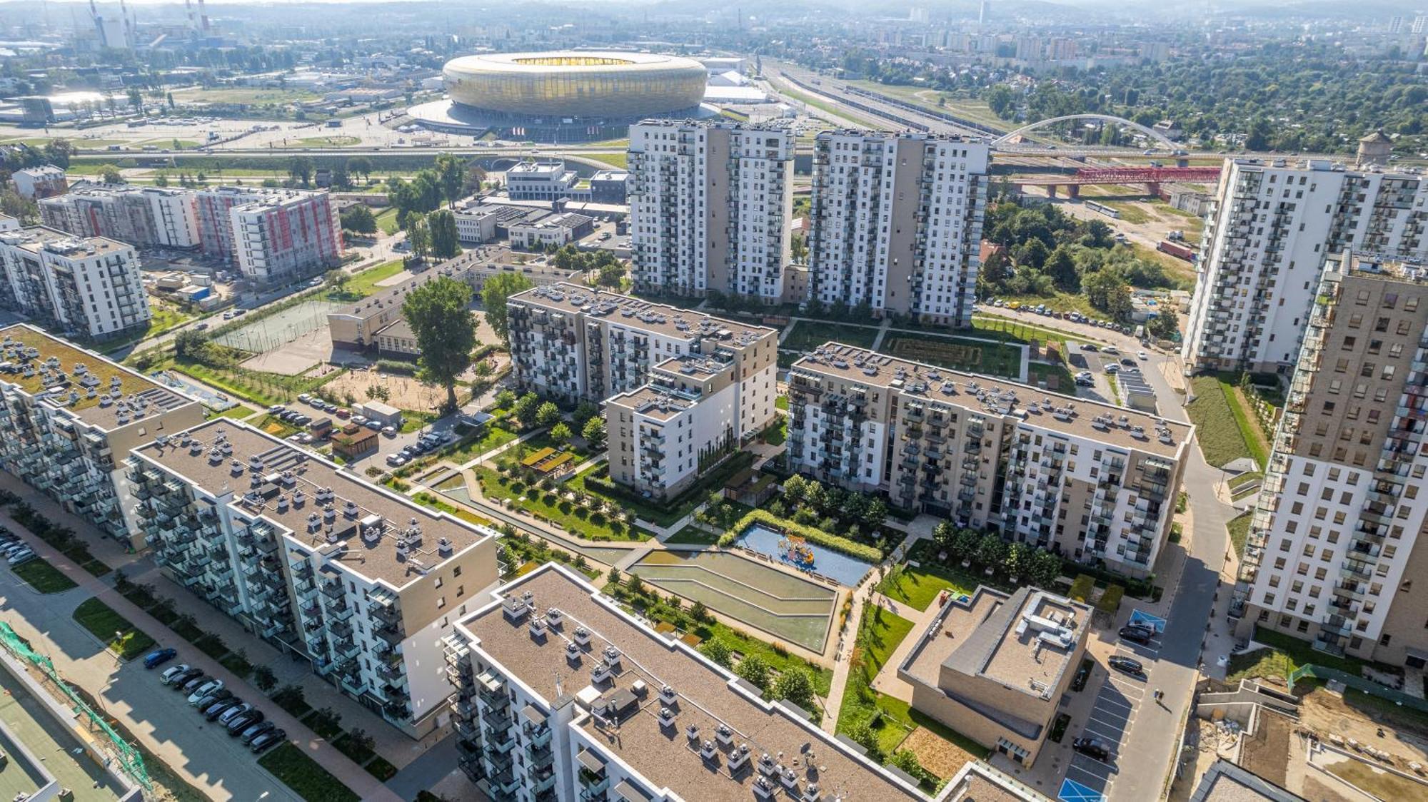 Nowa Letnica Comfortable Apartments With Balcony & Parking Gdansk By Noclegi Renters Exterior photo